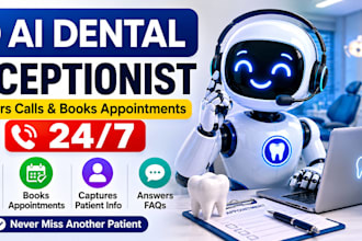build an ai dental receptionist that books appointments