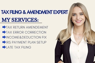 amend your tax return, file irs form 1040x, and correct tax filing errors
