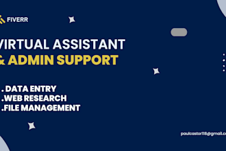 do virtual assistant and administrative tasks