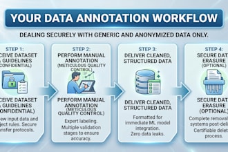 do text labeling and data annotation