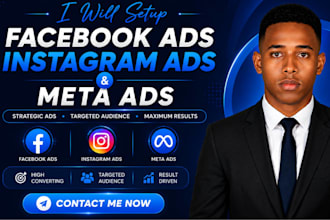 setup facebook ads, ig ads, fb ads, meta ads, meta ad campaign, meta ads manager