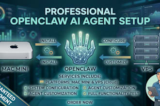 install, configure, customize your openclaw ai agent on mac mini or vps