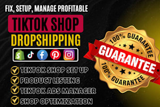 tiktok shop setup,fix tik tok dropshipping tiktok shop marketing tiktok shop ads