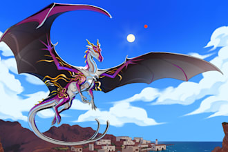 create illustrations for print or digital media
