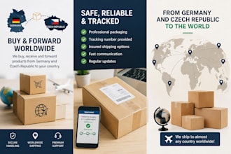 forward products from germany and czech republic worldwide