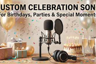 make any ai celebration song for you
