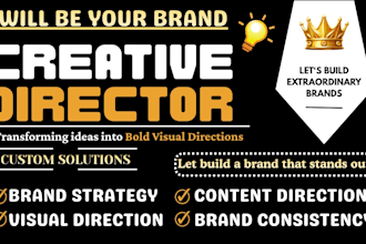 be your brand creative director strategy content marketing and visual direction