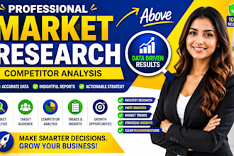 do market research and competitor analysis for your business growth