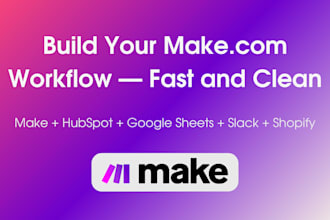 build a simple make com workflow for your business