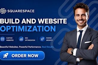 build squarespace website, optimise and design squarespace and squarespace fix