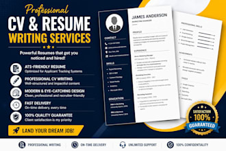 write professional CV,sop,resume and motivation letter