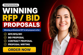 write rfp rfq rfi bid proposal and grant writing, gov contracting writing