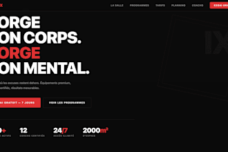 build you a complet  website