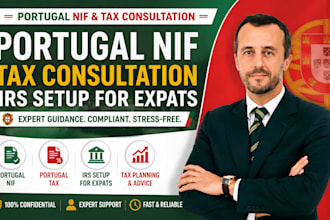 help you get portugal nif, tax consultation, and irs setup for expats