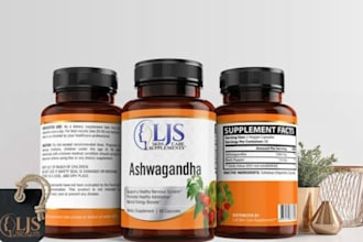 do product label design, label design, supplement label and bottle label