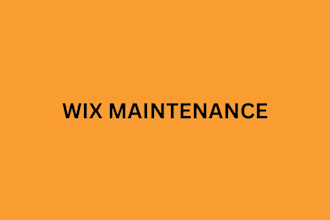 be your wix maintenance wix design and redesign wix expert wix va
