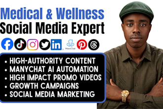be your healthcare and wellness social media manager for medical brands