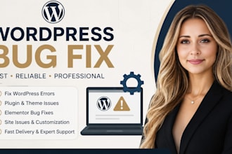 fix wordpress error, bugs fix, fix wordpress issues, website maintenance fix web