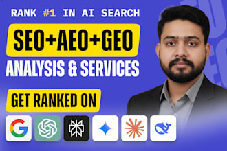 do monthly GEO, aeo and ai SEO optimization to rank on ai search