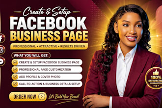 do facebook business page create and setup social media accounts instagram page