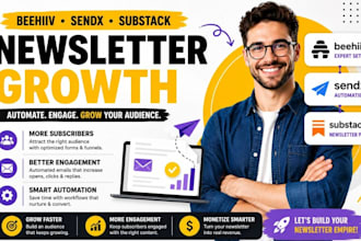 do beehiiv newsletter setup substack automation sendy expert