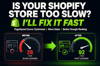 speed up shopify store fix core web vitals deliver a high google pagespeed score