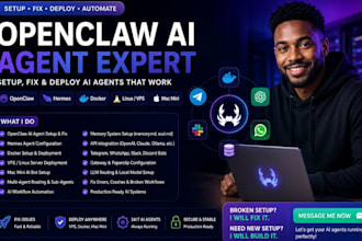 fix openclaw error install open claw ai agent hermes jarvis mac mini vps docker