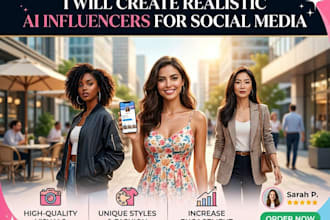 create realistic ai influencers for social media
