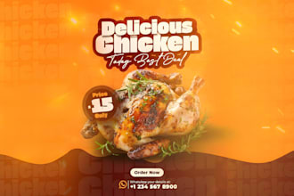 design food social media ads for restaurants