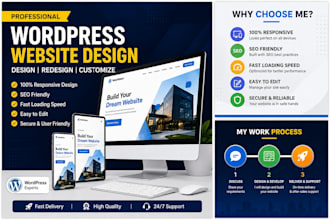 build wordpress business website