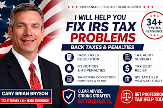 help you fix irs tax problems, back taxes, and penalties
