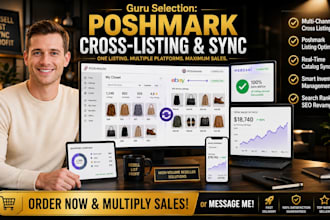 do cross listing poshmark listing ebay mercari sync poshmark assistant