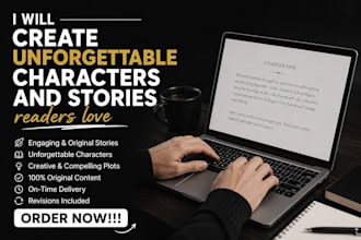 create unforgettable characters and stories readers love