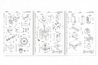 create uspto patent drawings and patent illustrations