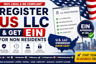 register US llc  and ein for non residents