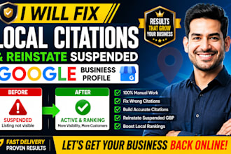 fix local citations for google business profile with audit