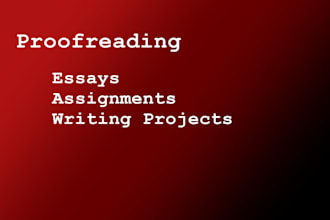 proofread your story, essay, paper, or assignment