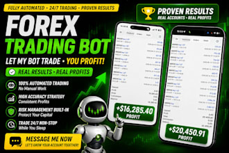 deliver profitable forex bot, trading bot, forex bot, forex trading bot
