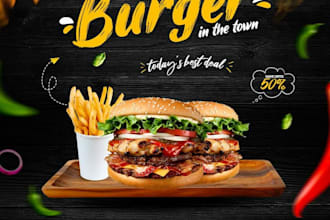 create eye catching digital menu board designs