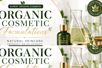 be your organic cosmetics formulation chemist
