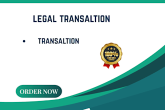 do legal translation english