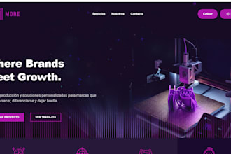 create your website and yours app