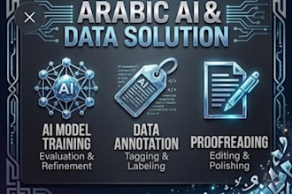 be your arabic ai trainer, data annotator, and proofreader