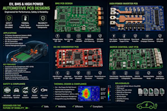 design ev, bms and high power automotive pcbs with safety and thermal compliance