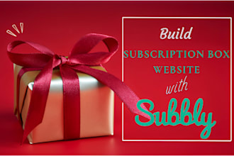 build your subbly and cratejoy subscriptions box website