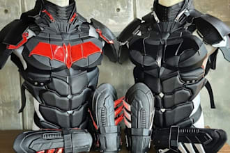 3d cosplay creation costume eva foam cosplay 3d helmet 3d props armor fdm print