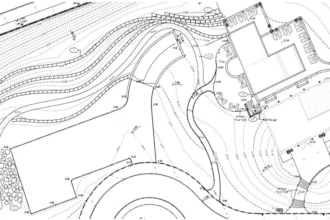 design site grading plan autocad erosion plan site plan utility plan