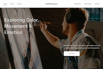 build squarespace art gallery website fine art website artist portfolio website