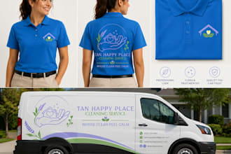 do stunning logo and brand kits