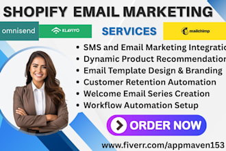 build high performing shopify email funnels with klaviyo omnisend mailchimp
